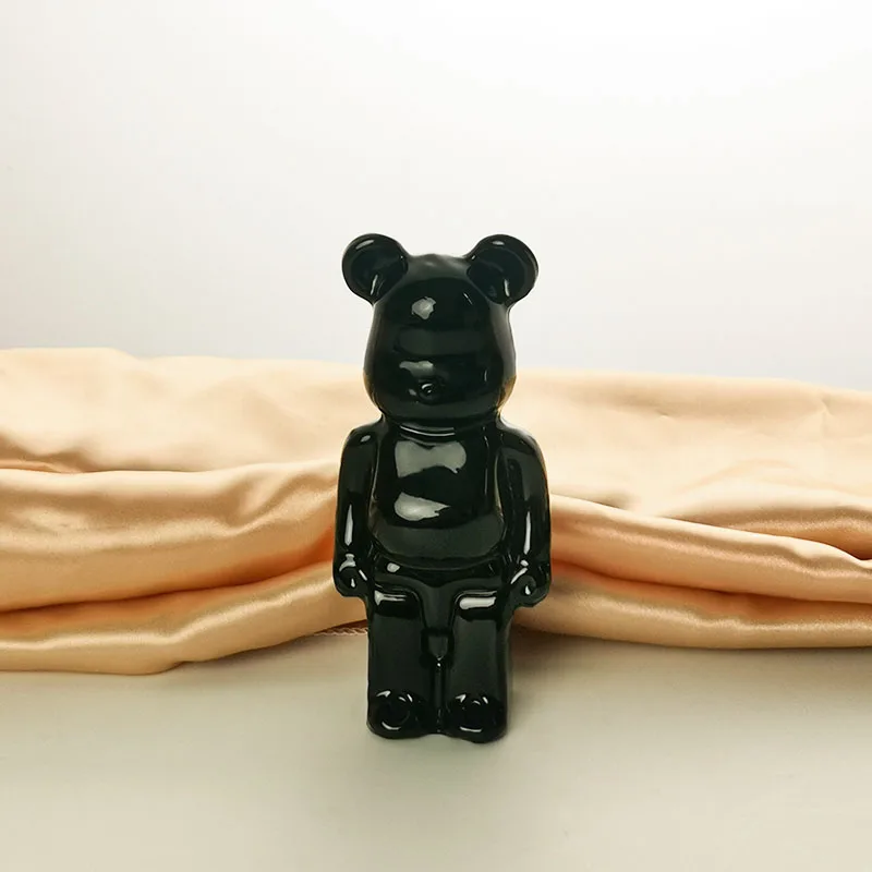 High Quality Black Color 24% PbO Crystal Bear