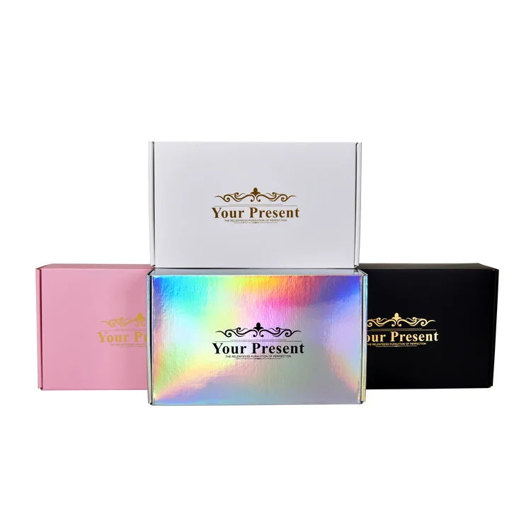 
Cheap Custom Folding 4 Color Printing Logo Printed Garment Packaging Paper Corrugated Shipping Mailer Box 