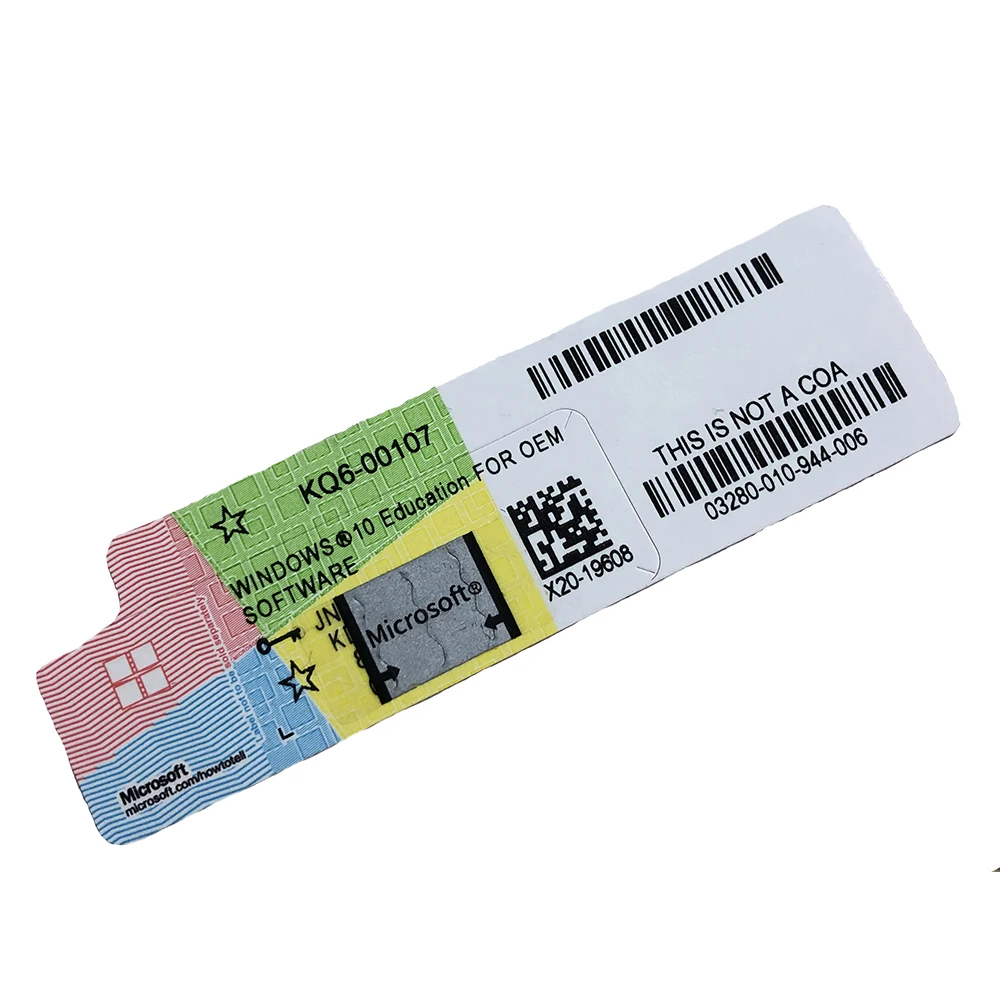 Best Selling MS 32/64 Bit windows10  Education Activation Online license key 100%  Useful for laptop notebook computer PC
