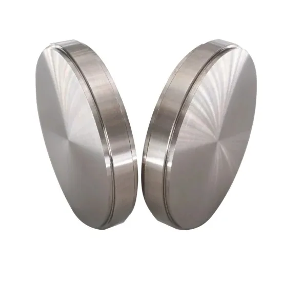 ASTM F136 Gr5 Titanium Alloy disc for CAD / CAM MILLING MACHING98x18mm