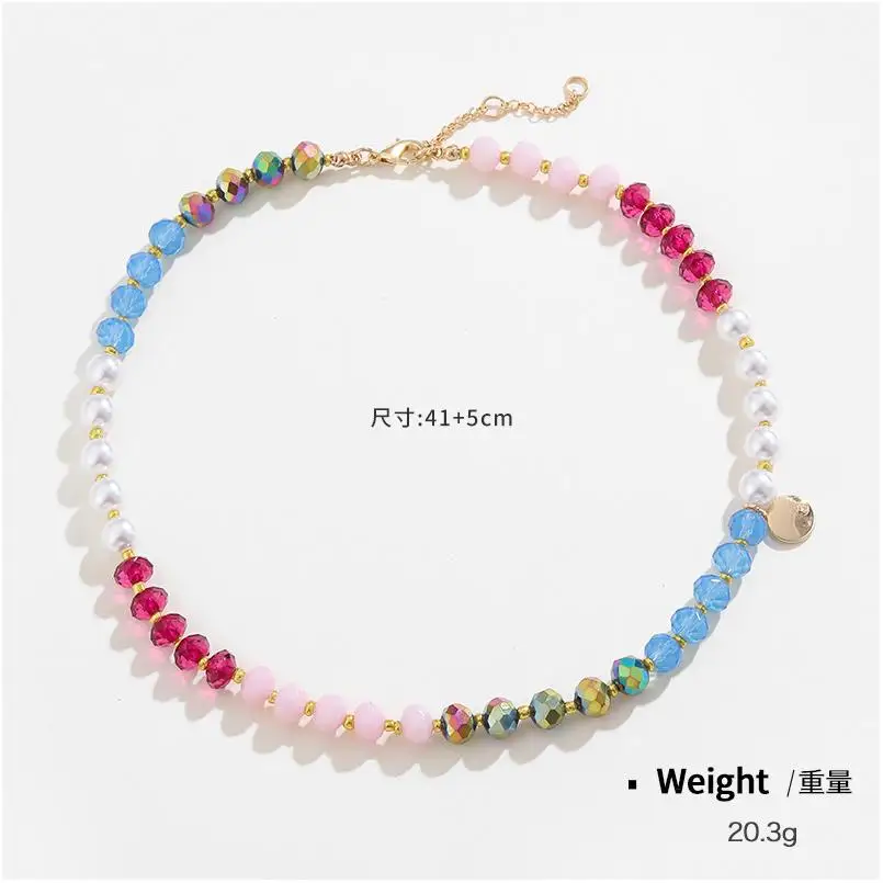 Fashion Jewelry Necklaces Dainty Love Birth Flower Name Plated Black Link Charm Long Clover Moon Heart Gift Anti Vaping Necklace