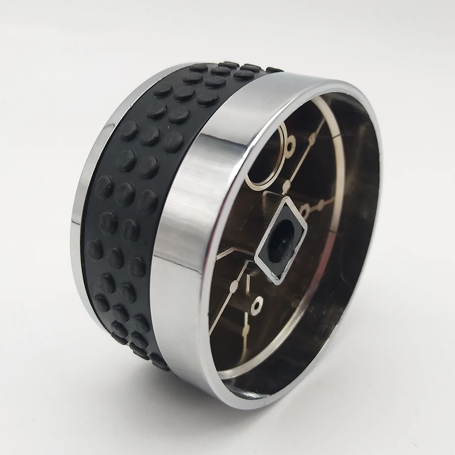 Kitchen Equipment Bright Chrome Gas Stove Plastic Adjusting Knob Potentiometer