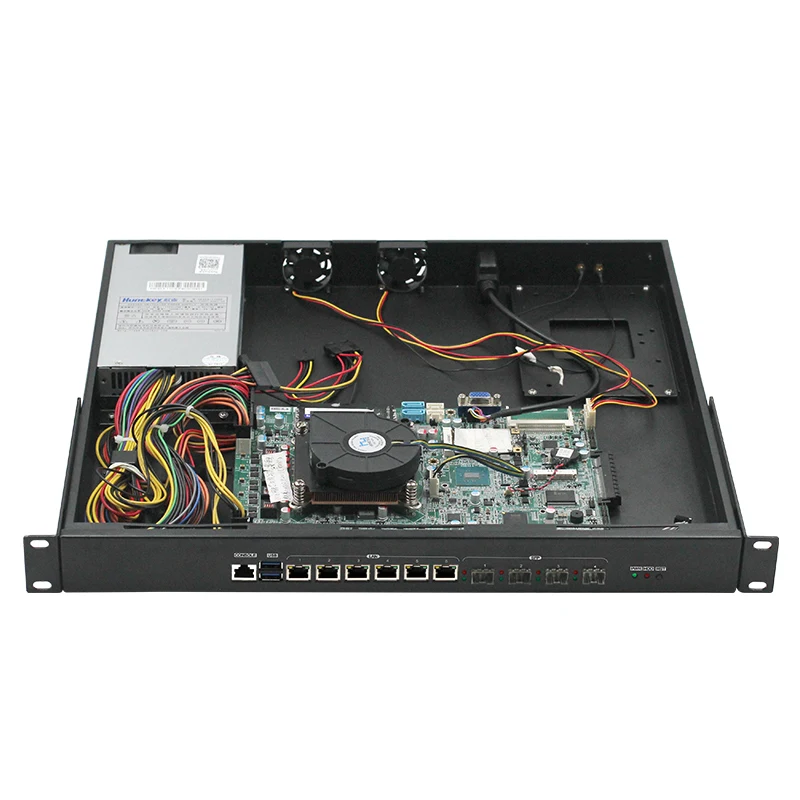 Zunisia cheap Firewall Hardware Core 6th/7th/8th/9th Processor Firewall Server Mini PC 6LAN 4sfp for pfSense Network security