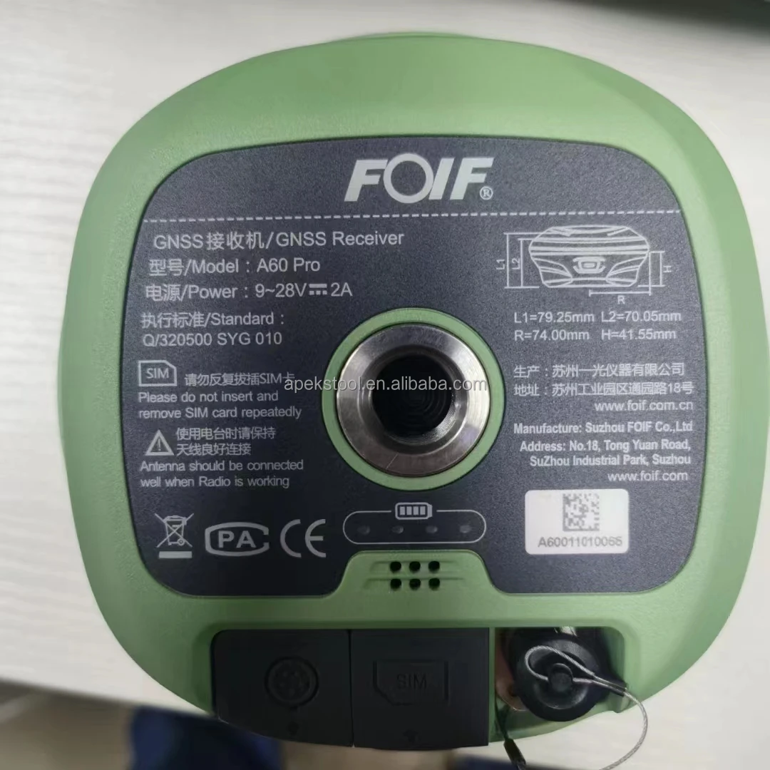 High -efficiency Engineering Construction 1408 Channels Imu P9Iv Controller Gnss Receiver Gps Rtk Gps  Base Rover Foif  A60 Pro