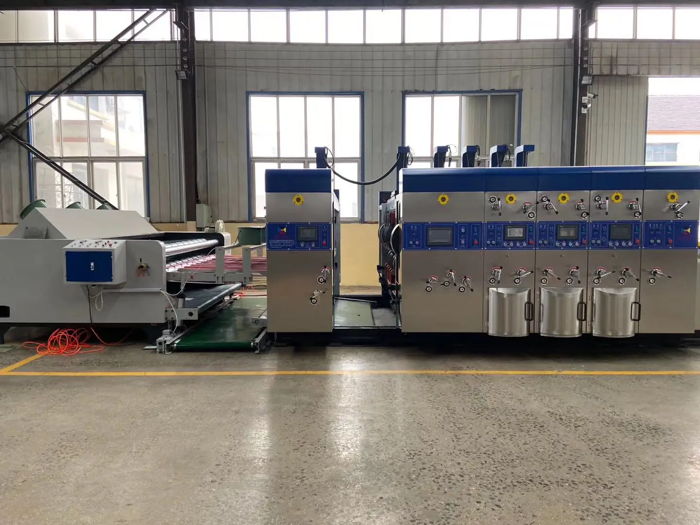 
Automatic corrugated carton slotting machine, Corrugated box manufacturing machinery 