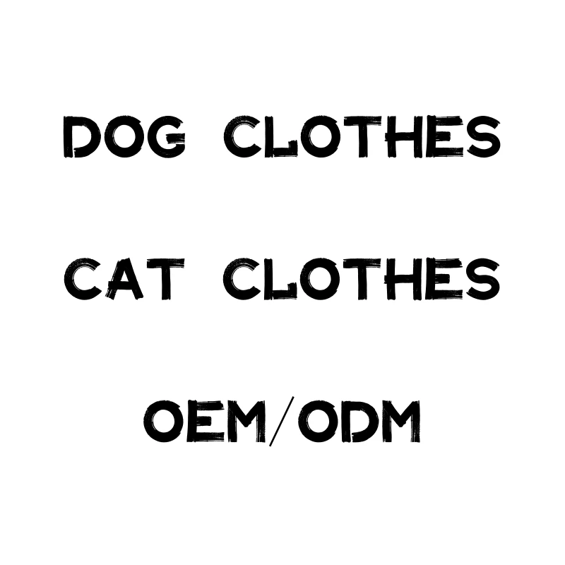 Cat Dog T Shirt Vest Tank Top Hoodies Dress Jacket Sweater Winter Coat Raincoat Recovery Suit Functional Pet Dog OEM ODM Factory