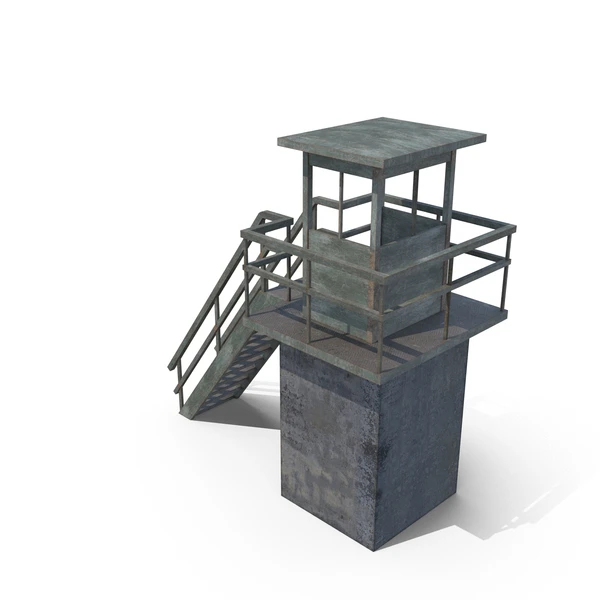 Customized Steel Tower Fire Guard Security Tower Watching Tower Monitoring System Watchtower