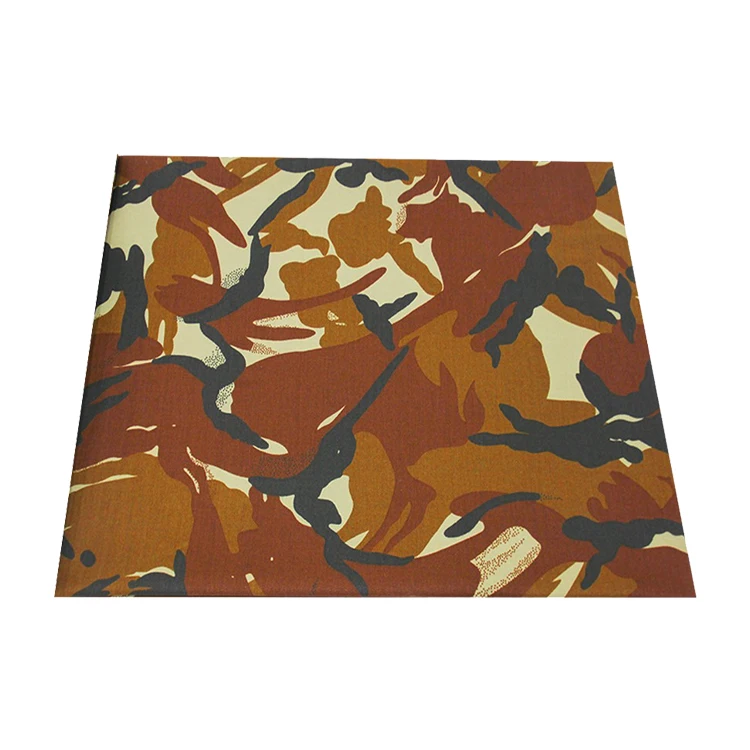 2021 New Military Desert IRR Camouflage Printed Fabric For Uniform