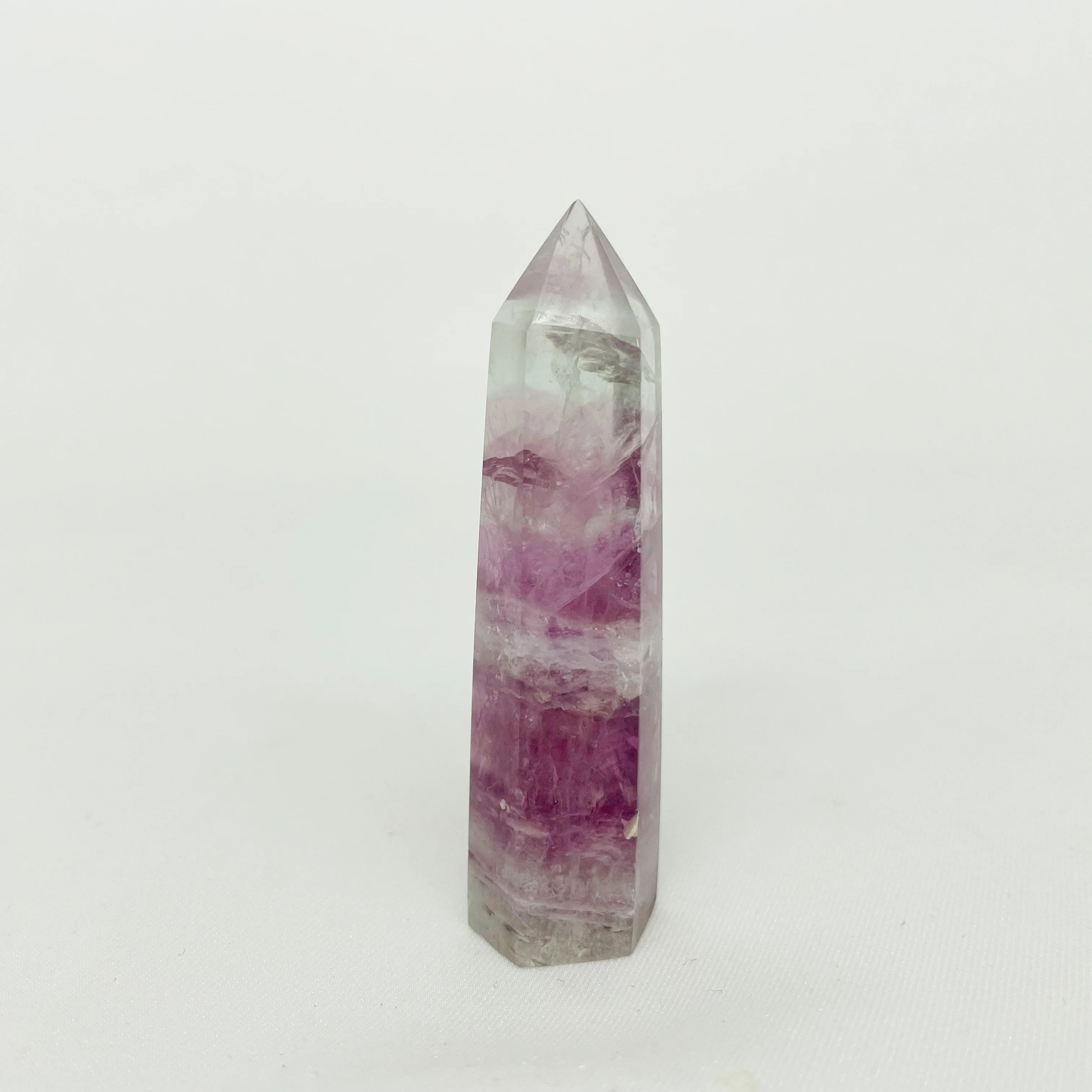 Wholesale Natural Crystals Healing Stones Tower Amethyst Clear Rose Quartz Crystal Wand Crystal Point Semi-precious Stone