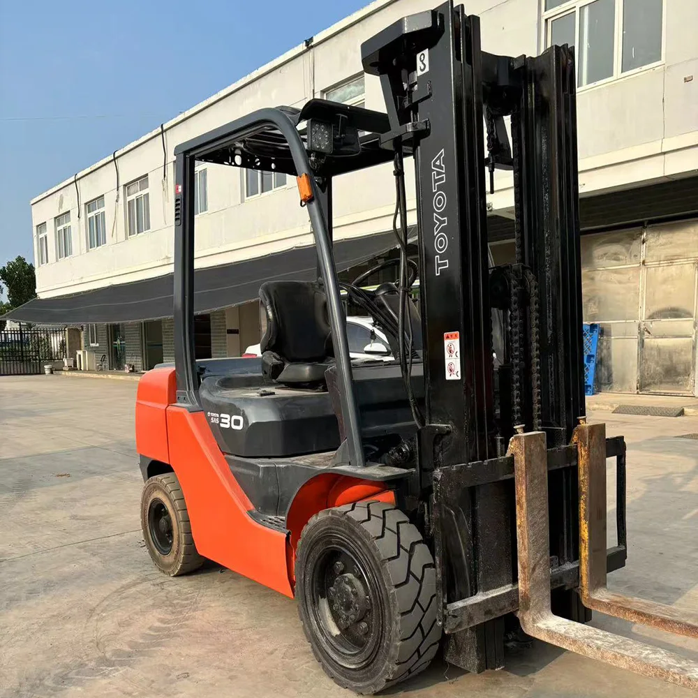 Used Toyata Fd30 Forklift Trucks 3ton Toyata Japan Used Cheap Diesel Used