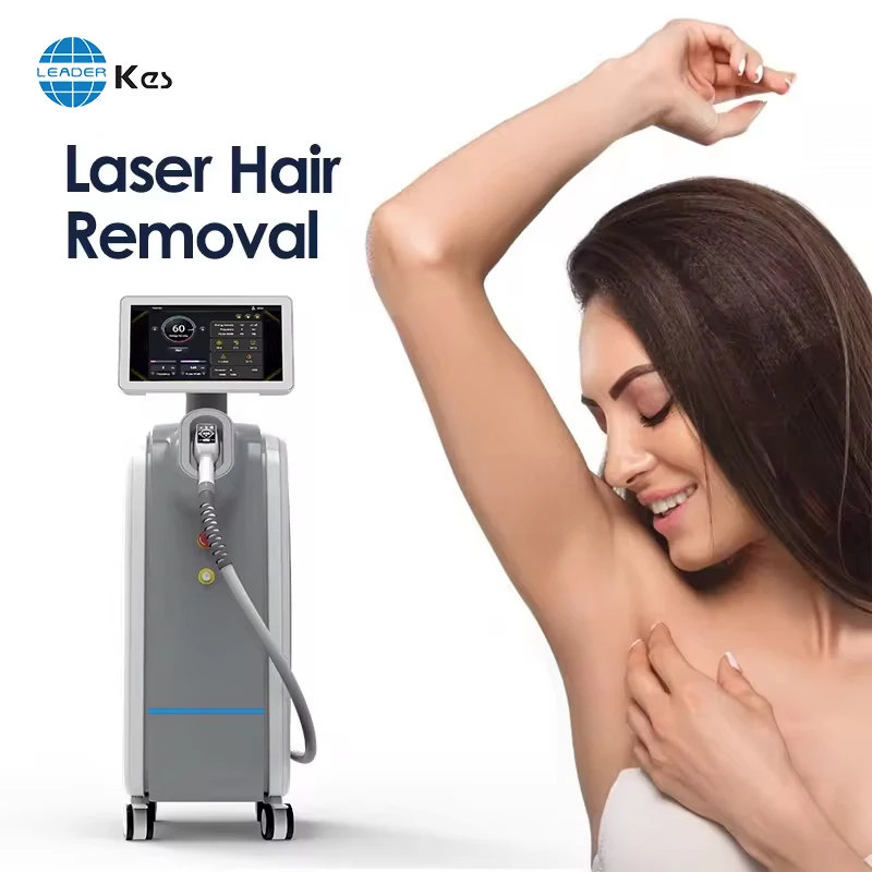 KES wholesale laser hair removal alexandrite dioe laser titanium laser hair removal machine made in China