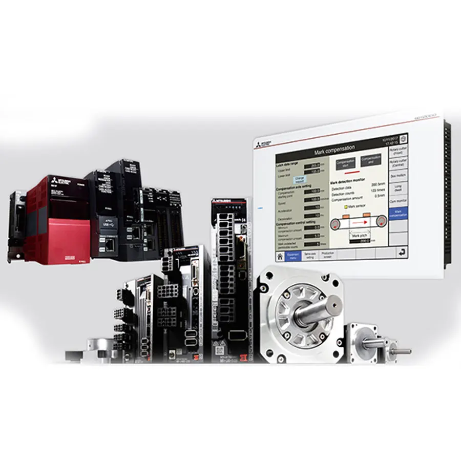 New original Mit-subishi FX3G series DC24V RS-422 PLC module FX3U-32MT/DS