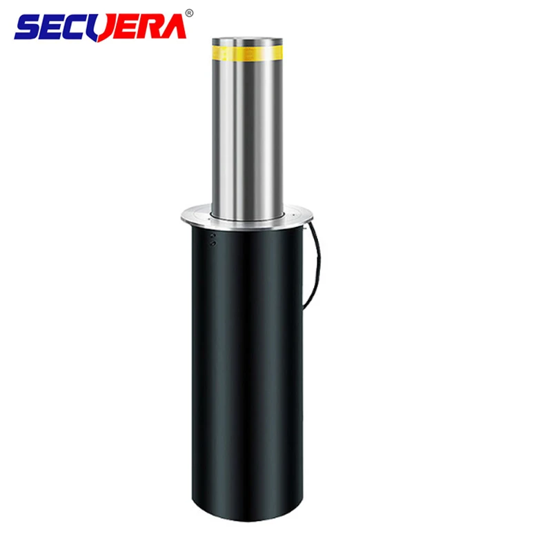 2024 Hydraulic Automatic Rising Bollards Security Bollards 168mm Road Traffic Automatic Lifting Roadblock