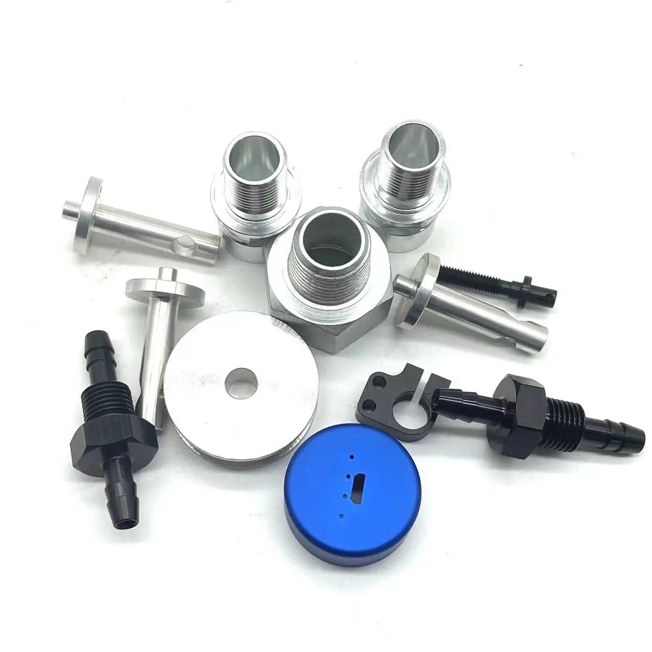 Vehicle Spare Parts CNC Machining Service OEM Stainless Steel Spray Custom Color CNC Turning Part Milling Service