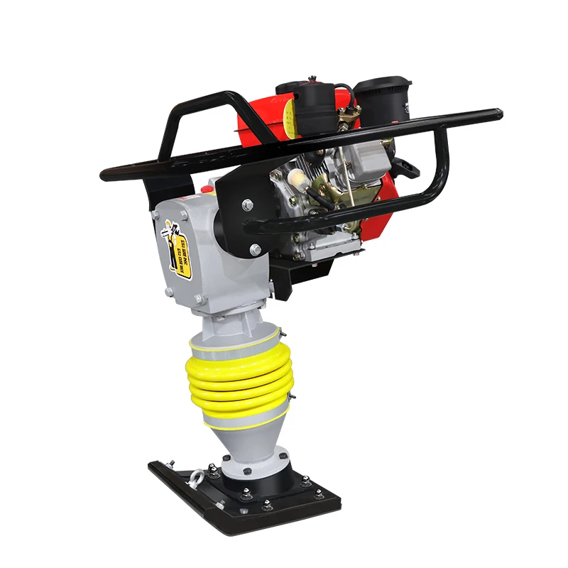 Single Cylinder 4 Stroke Engine Small Type Rm80 Impacting Jumping Rammers Gasoline Tamping Rammer