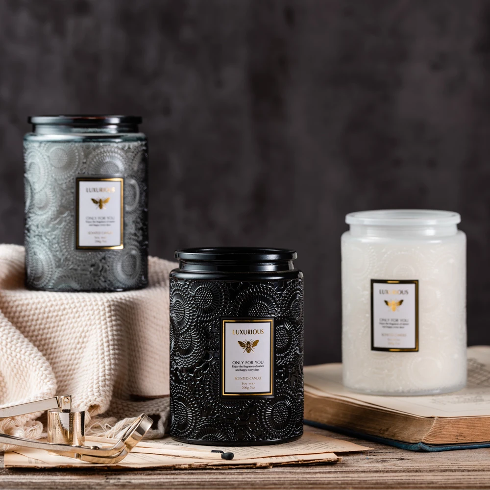 Hot Selling Perfume Air Fresh Private Label  Customized Soy Wax Competitive Product Scented Candles For Home Decoration