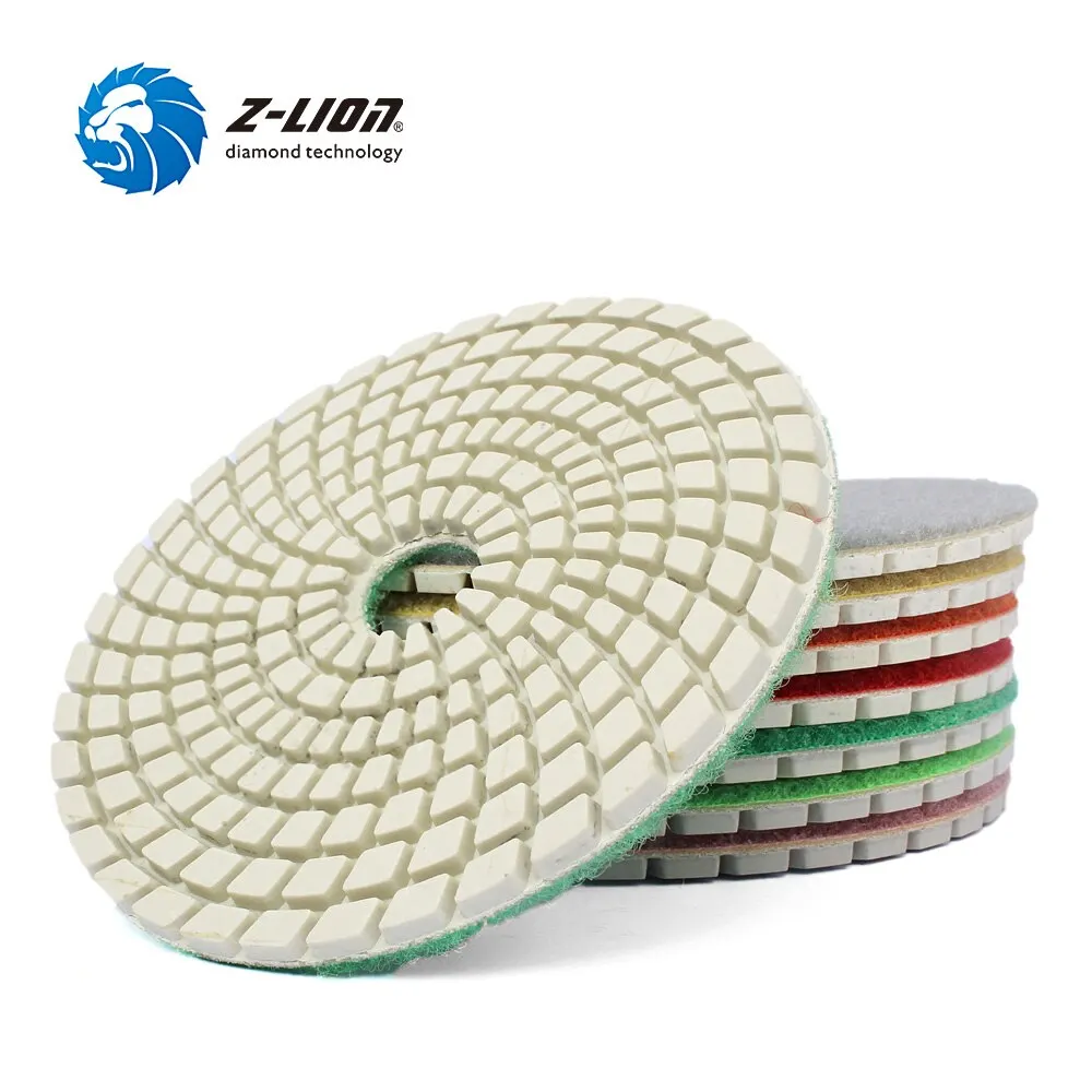 Resin Bond Wet Polishing Pad Flexible Polishing Pad for Granite Marble Concrete Floors