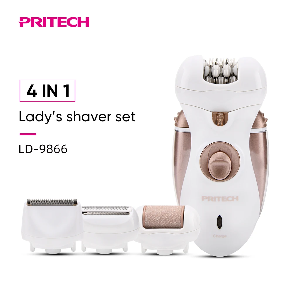 Частная торговая марка PRITECH 4 в 1 набор для удаления волос Женская