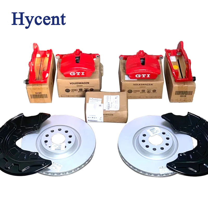 
For VW MQB Golf MK7GTI aluminum ingot beam kit 340 perforated brake disc kit Brake kit calipers optional 