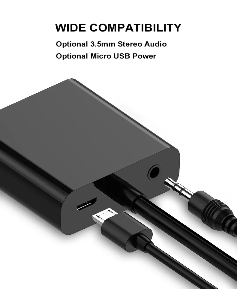  HDMI to VGA Cable High Quality