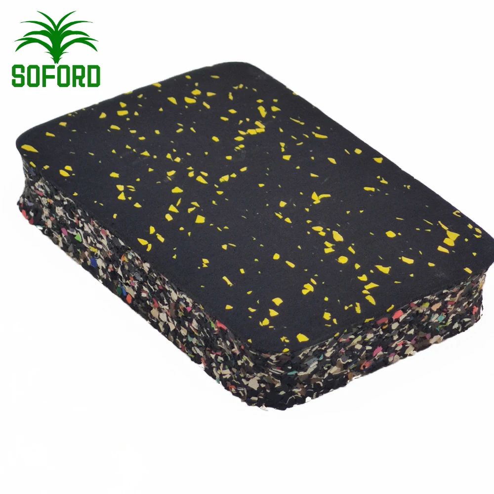 EPDM Interlocking Playground or Gym Rubber Flooring Mat