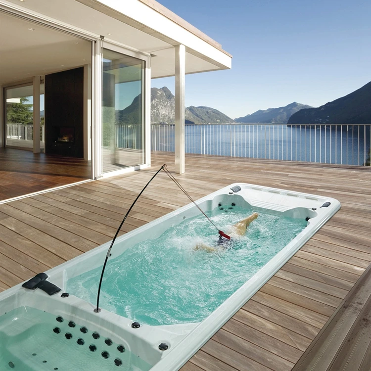 BG-6612 New Design Hot Balboa Spa Tub Double Zone Outdoor Energy Saving Swim Spa Pool