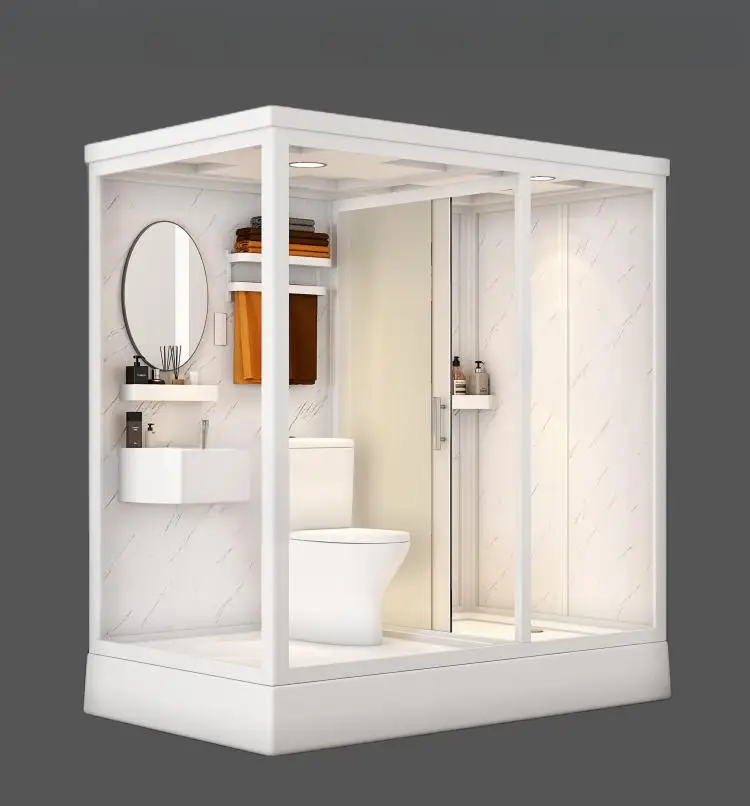 Modern Industrial & Traditional Design Prefab Bathrooms Stylish Modern Industrial Traditional Shower Enclosures
