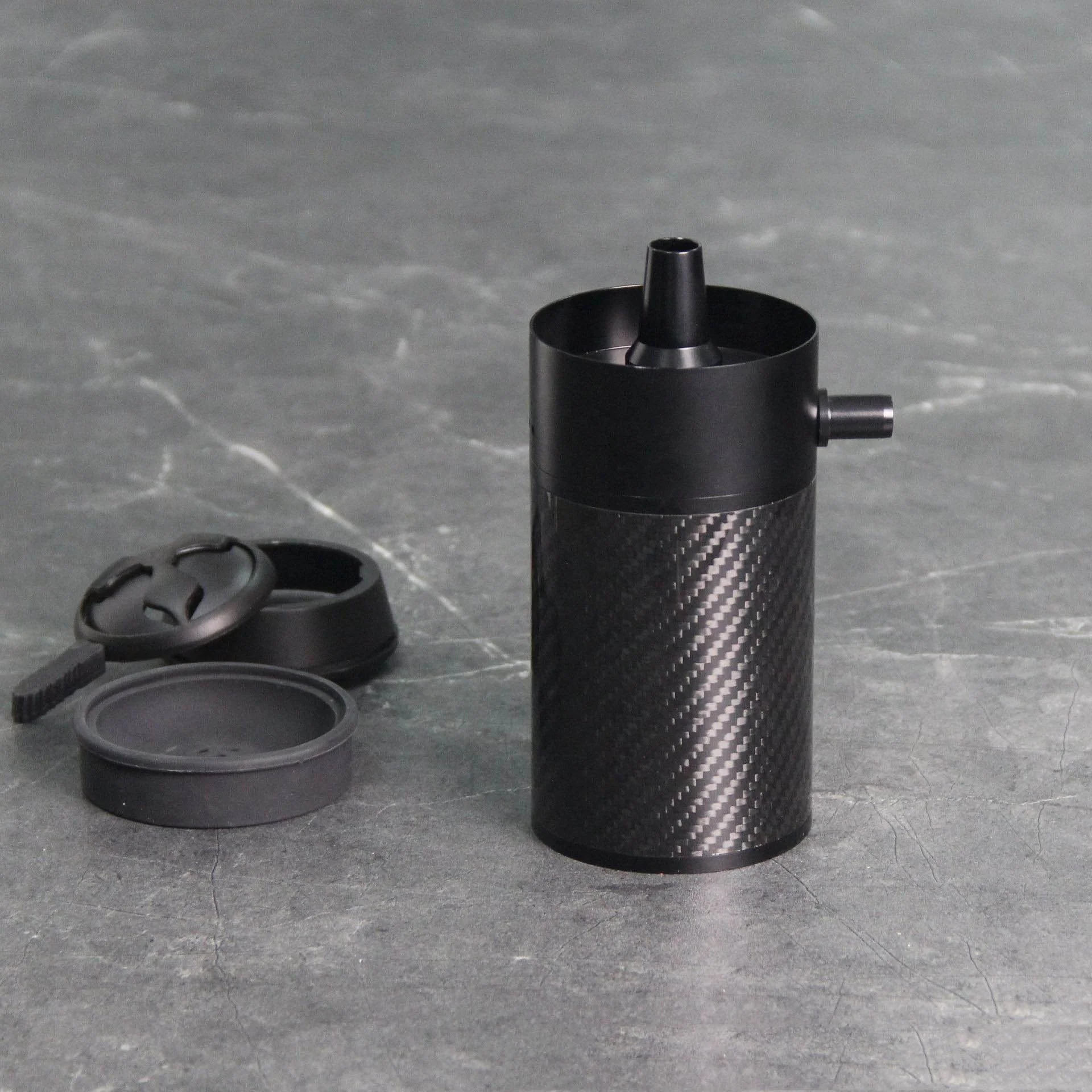 New design rechargeable electric gourd glass puff shisha hookah portable handheld temperature adjustable hookah cup