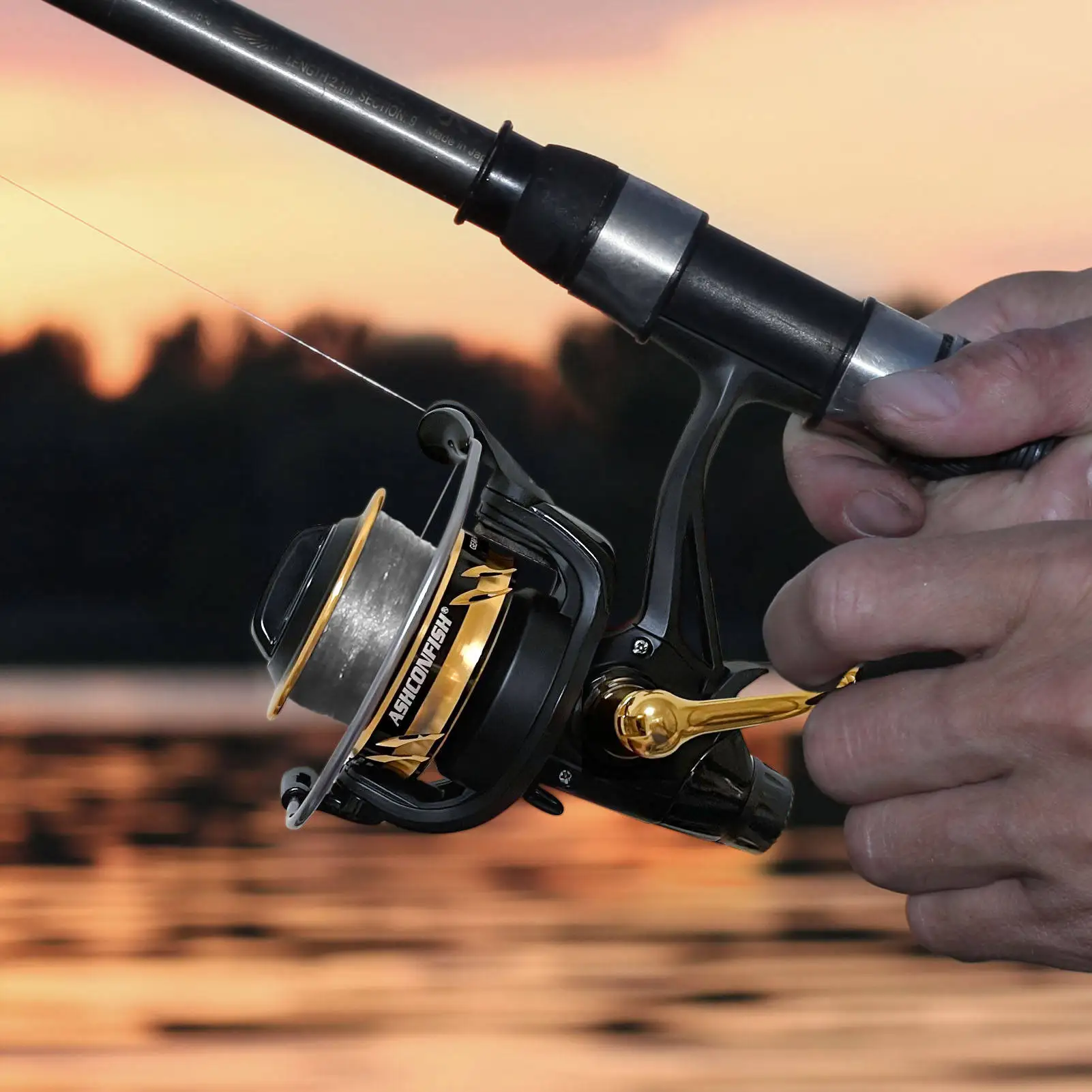 DORISEA Spinning Fishing Reel 8BB 5.0:1 Max Drag 8kg Double Loading Freshwater Seawater Fishing Coil Wheel