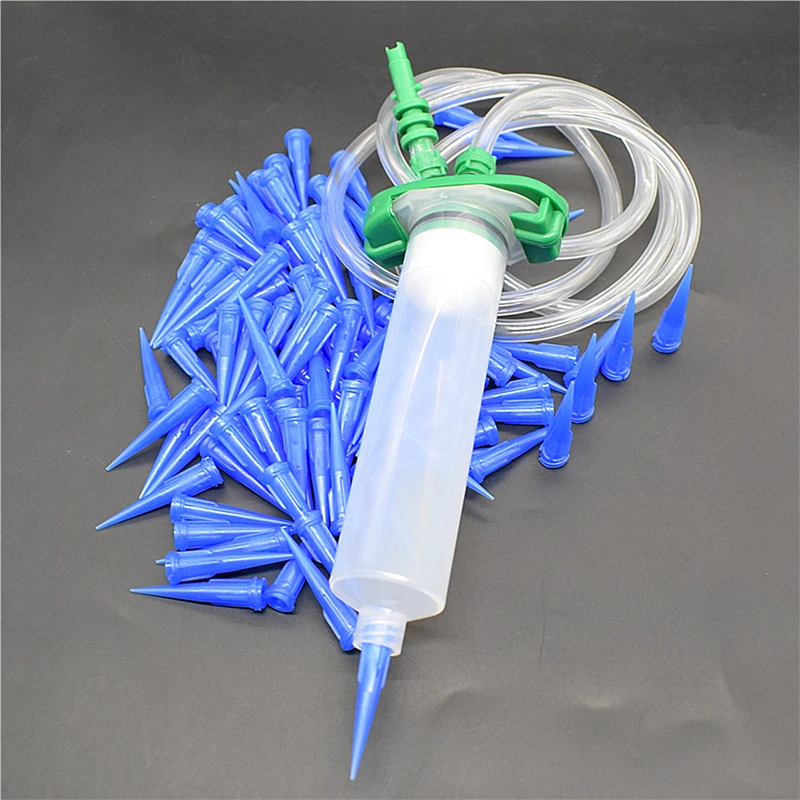Wholesale 22G Tapered tips Plastic Needle dispensing  syringe needle