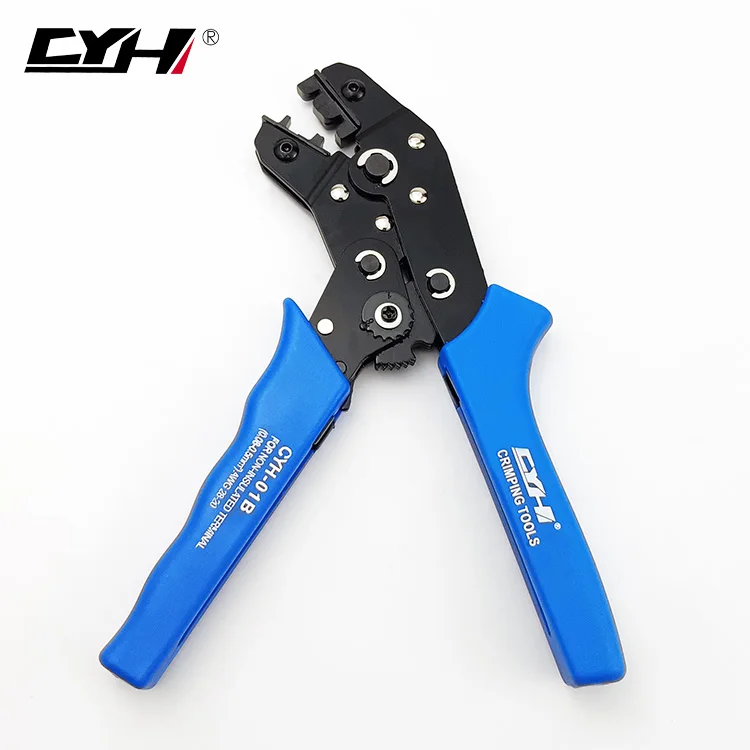 SN-01B  Crimping Tool For 0.08-0.5mm2 28-20AWG Wires Ratchet Insulated Terminal Wire Crimper