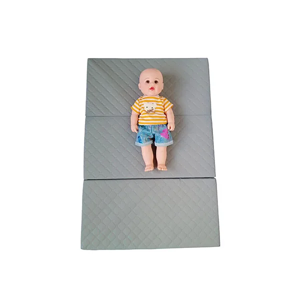 Low Price 3 Folding Mattress baby changing pad
