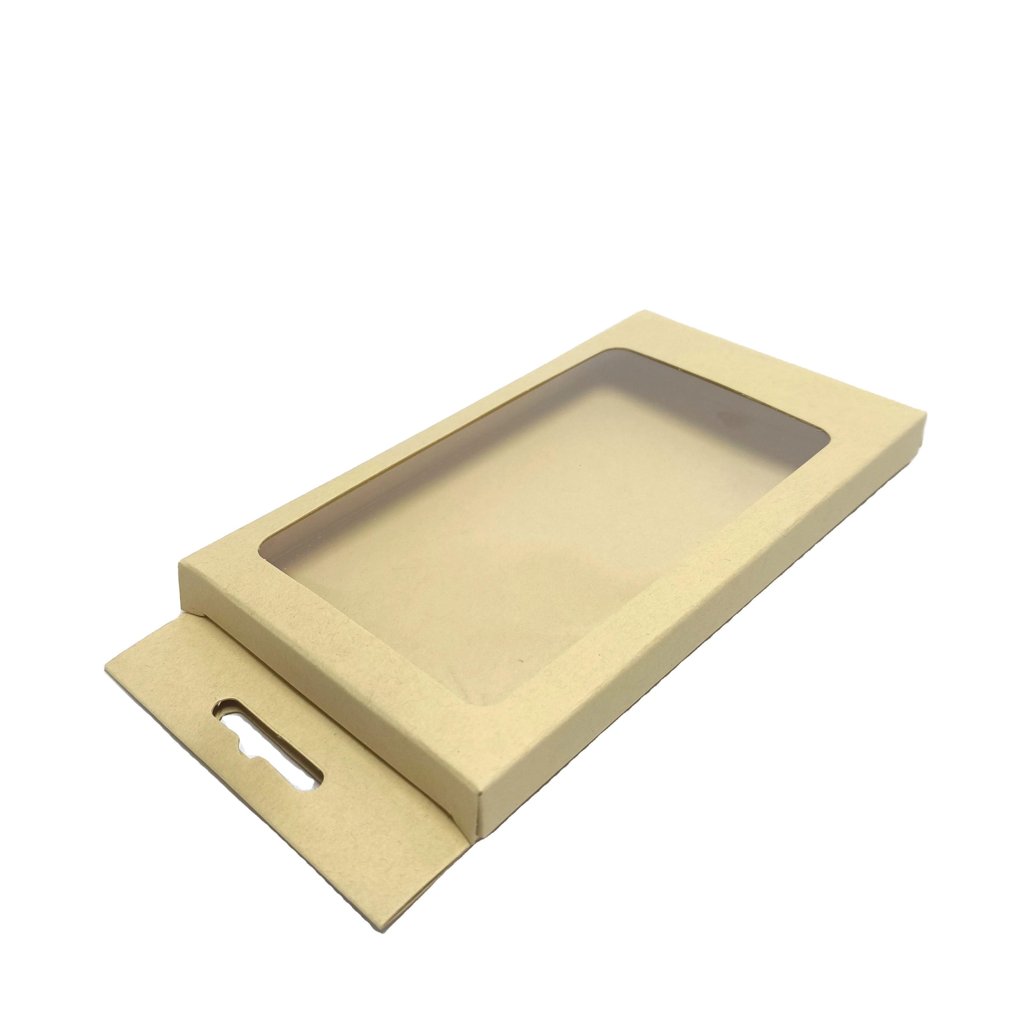Cheap Price Brown Kraft Mobile Phone Shell Packaging Box