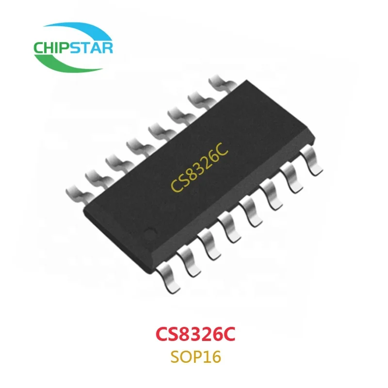 Новый оригинальный высококачественный CS8326C CS8326 8326 SOP16 Класс D аудио усилитель CHIPSTAR ICs (электронные компоненты)