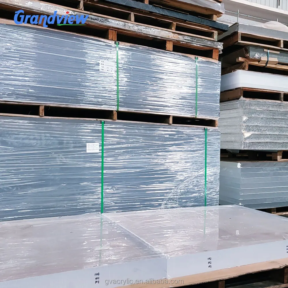 Grandview Cast Acrylic Sheet 5mm Clear 4ft x 6ft Acrylic Sheet Ultra Thin Clear Acrylic Plexiglass Sheet