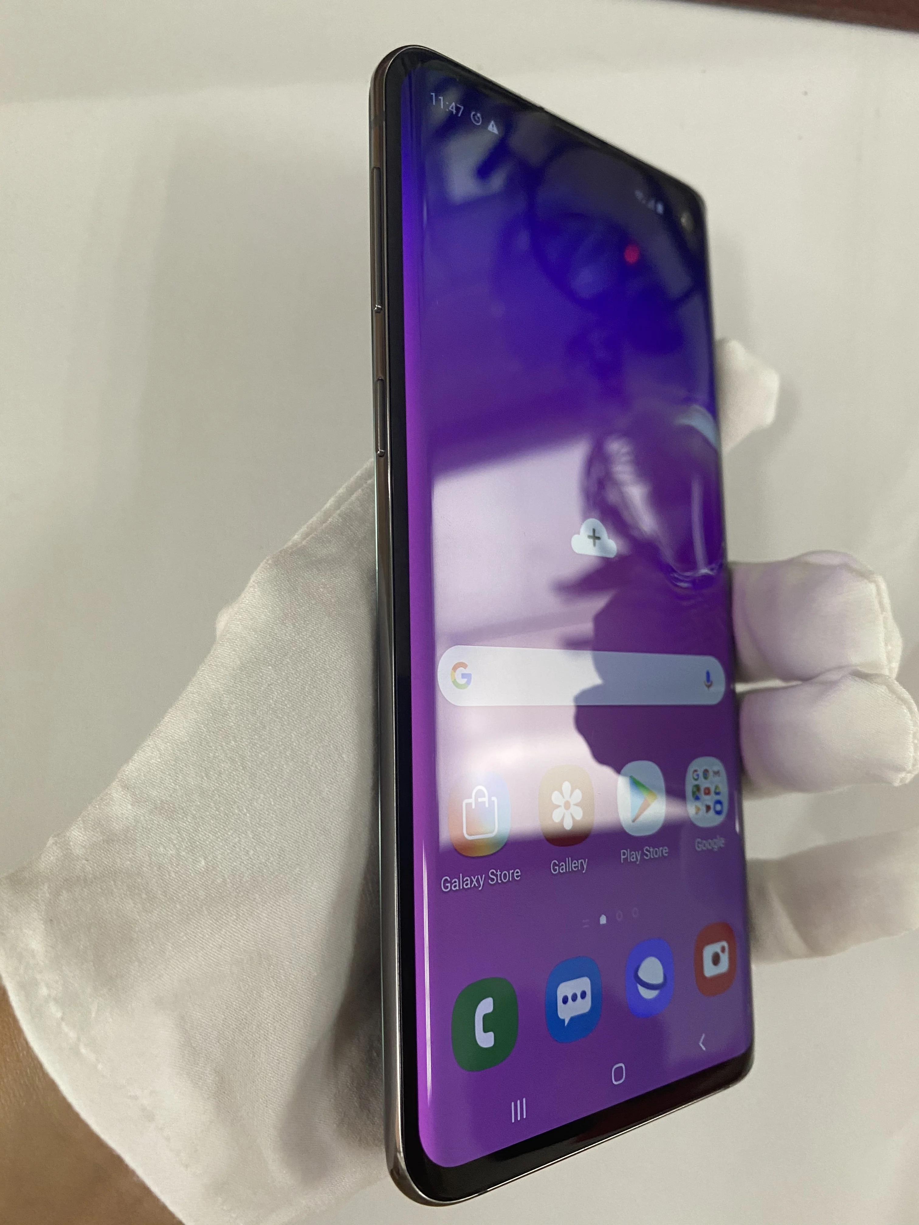 Бывший в употреблении мобильный телефон для samsung s10 + G975 оригинальный Восстановленный