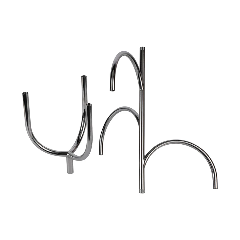 OEM High Quality Curved e iron tube hardware parts Accessories lamp