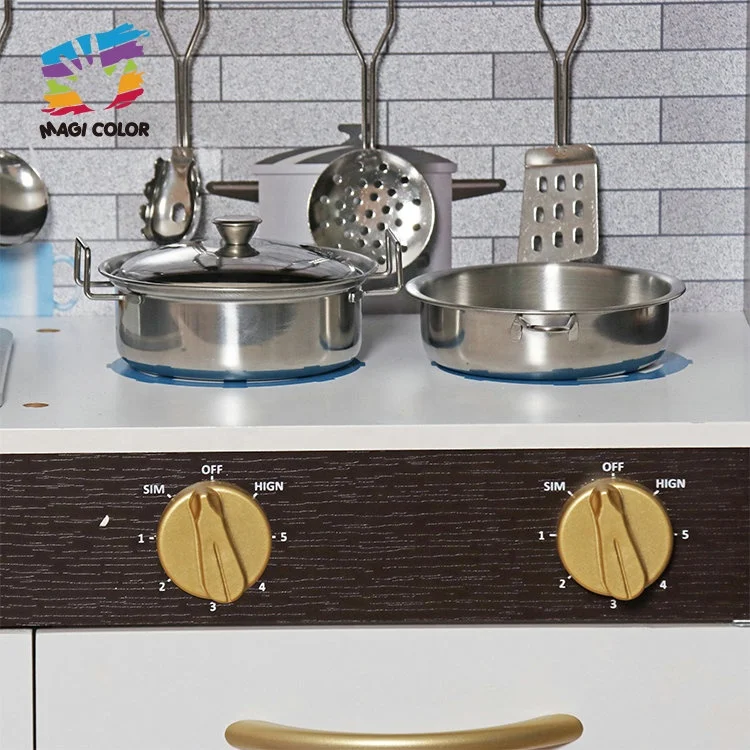 Забавная кулинарная игра притворная ролевая набор деревянных кухонных игрушек для детей