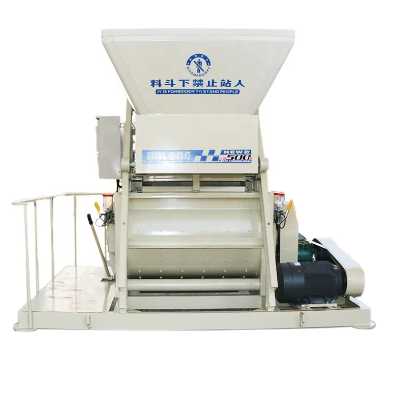 
Hopper type construction equipment JS high performance cement concrete mixer machine diesel engine 