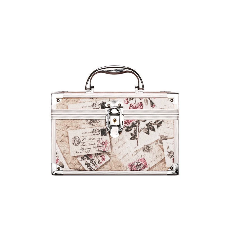 Multi-layer Interlocking Aluminum Beauty Cosmetic Box Makeup Vanity Case Aluminum Alloy Metal cosmetic case