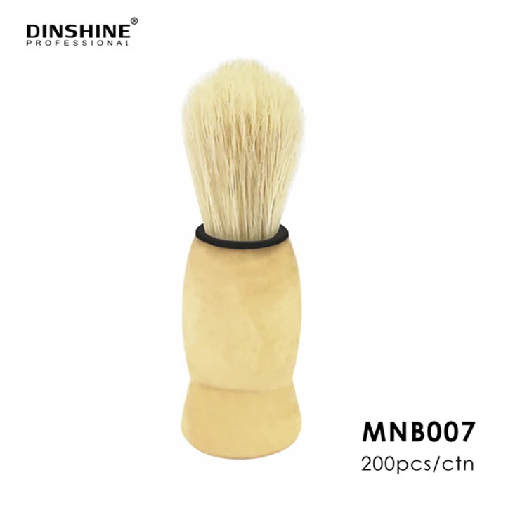 Hair Cutting Black Marvy Wide Powder Neck Duster For Barber