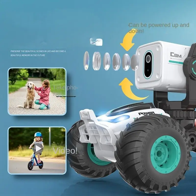 SINC080 RC Camera Cars Photography HD Video Real-time Video Mini RC Car with Camera Off-road Vehicle Toys for Boys and Girls