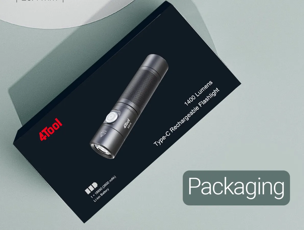 aluminium waterproof outdoor hunting 1000lm long range 18650 rechargeable xml t6 led light tactical flashlight