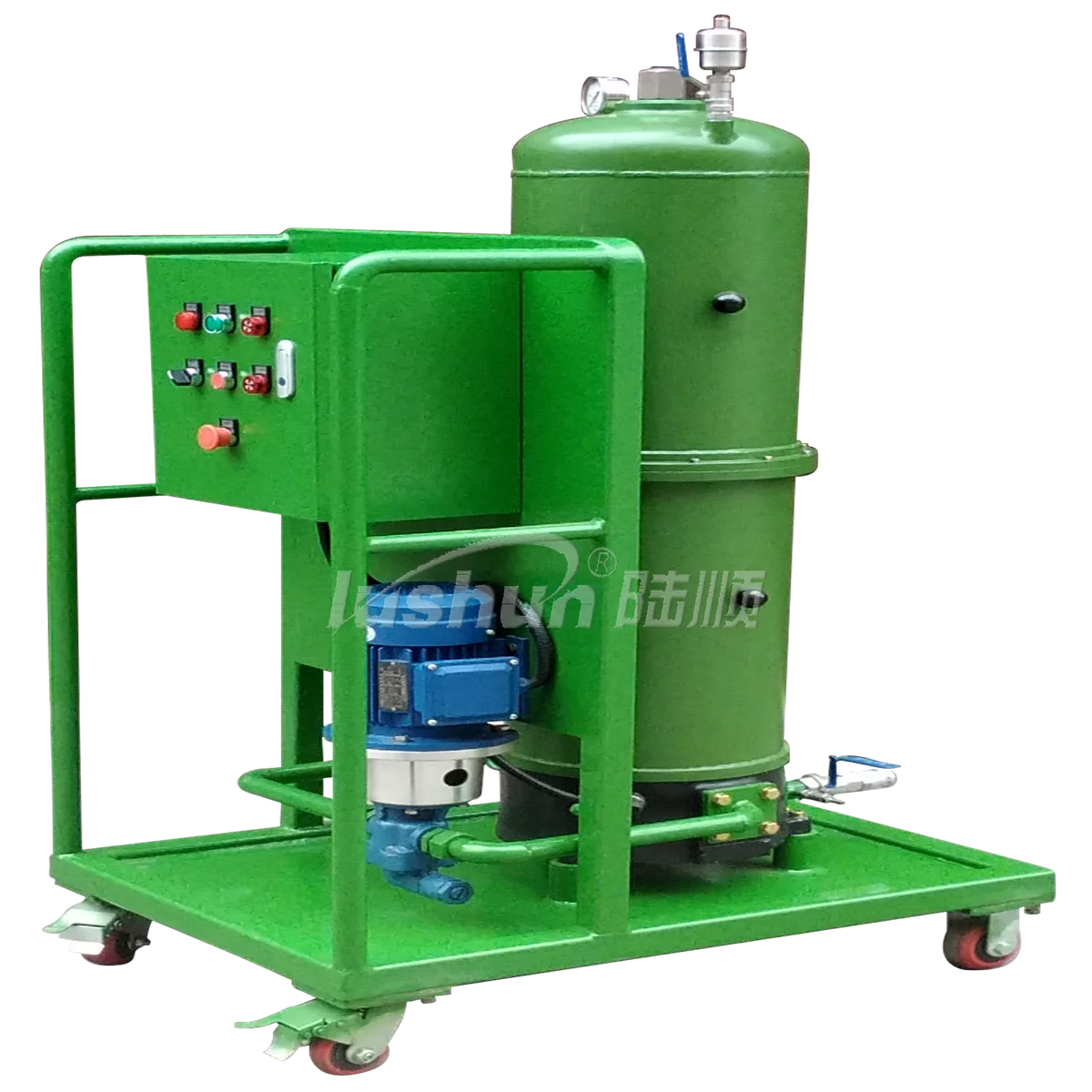 Factory supply portable machine oil purifier hydraulic oil filter cart Oil purifier unit