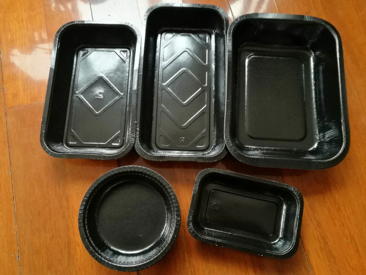 biodegradable microwave  disposable paper tray/container/box  plates making machine - 3 Compartment