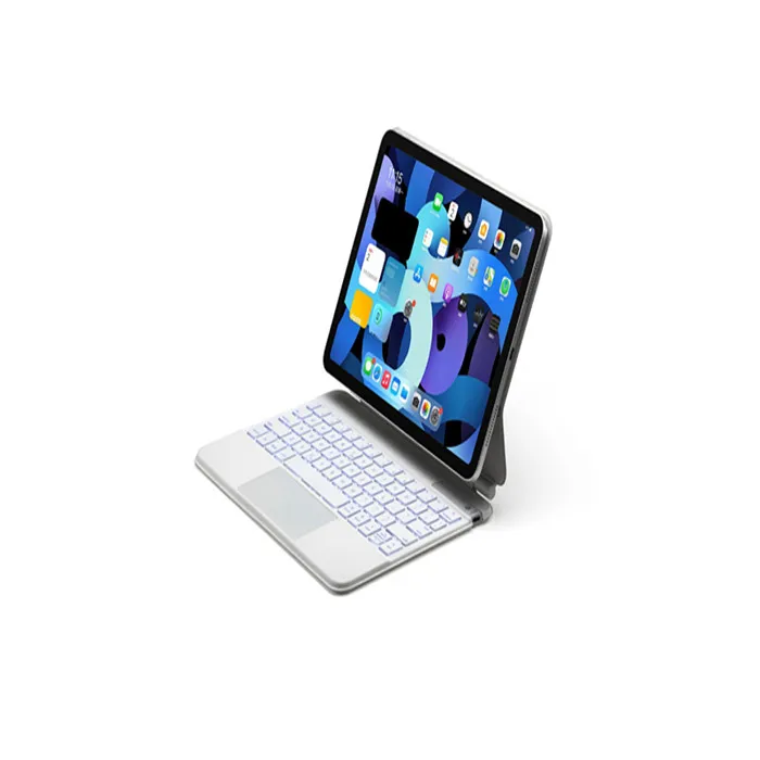 Portable New Arrival Ultra Slim Tablet Flexible Magic Mini Keyboard for iPad pro 2021