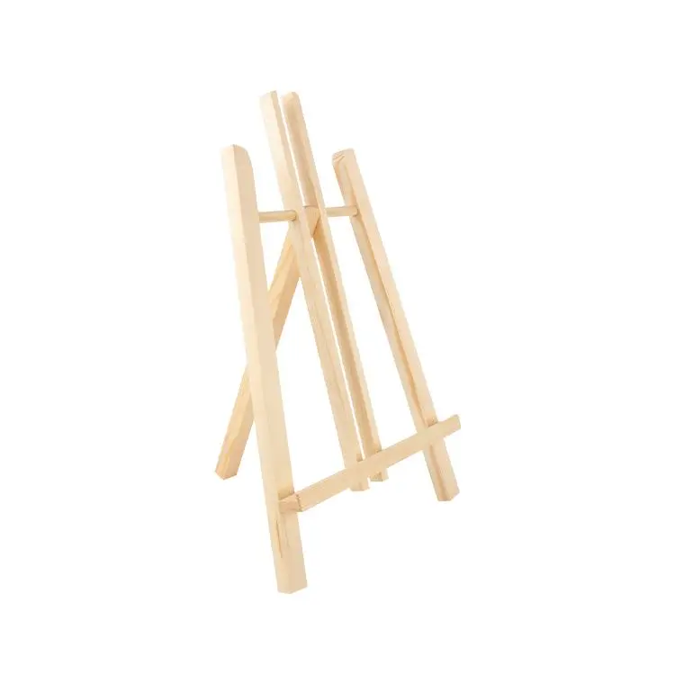 Easy to carry high quality artist studio painting wooden easel stand gallery wooden art easel