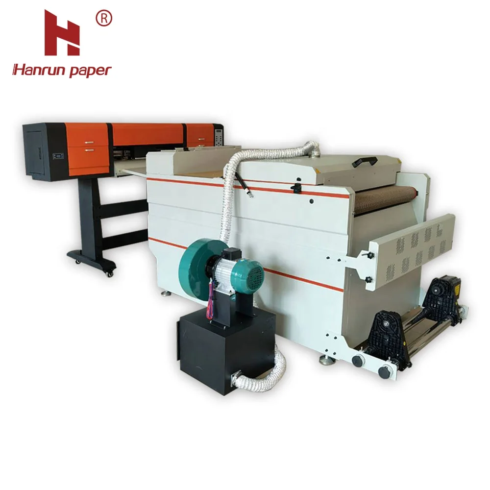 2021 новый завод 0,6 m Цифровой DTF принтер с шейкером для порошка для ПЭТ-пленки i3200