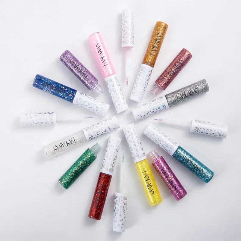 Dream Jelly Colorful Sequins Shiny Eyeliner and Eyeshadow Liquid