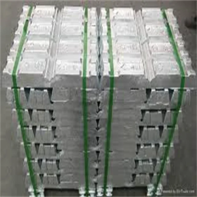 Первичный 99.99% цинковый слиток Лучшая цена оптовая продажа алюминиевых слитков 99.7% A7 для